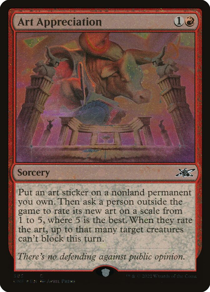 Art Appreciation (Galaxy Foil)