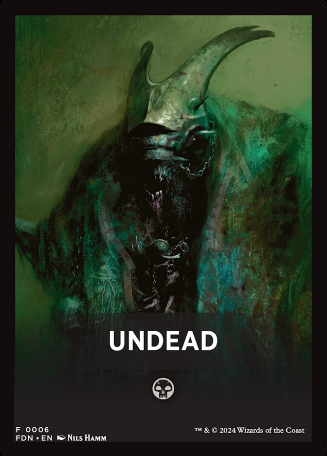 Undead Theme Card