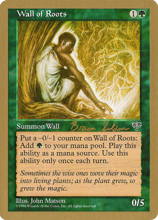 Wall of Roots - 1998 Brian Selden (MIR)