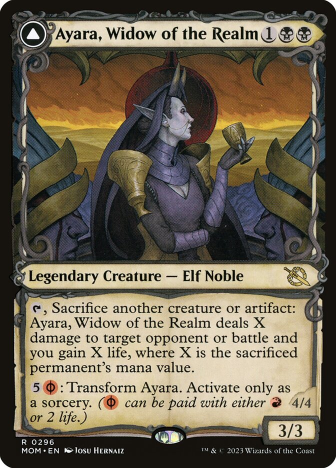 Ayara, Widow of the Realm (Showcase)