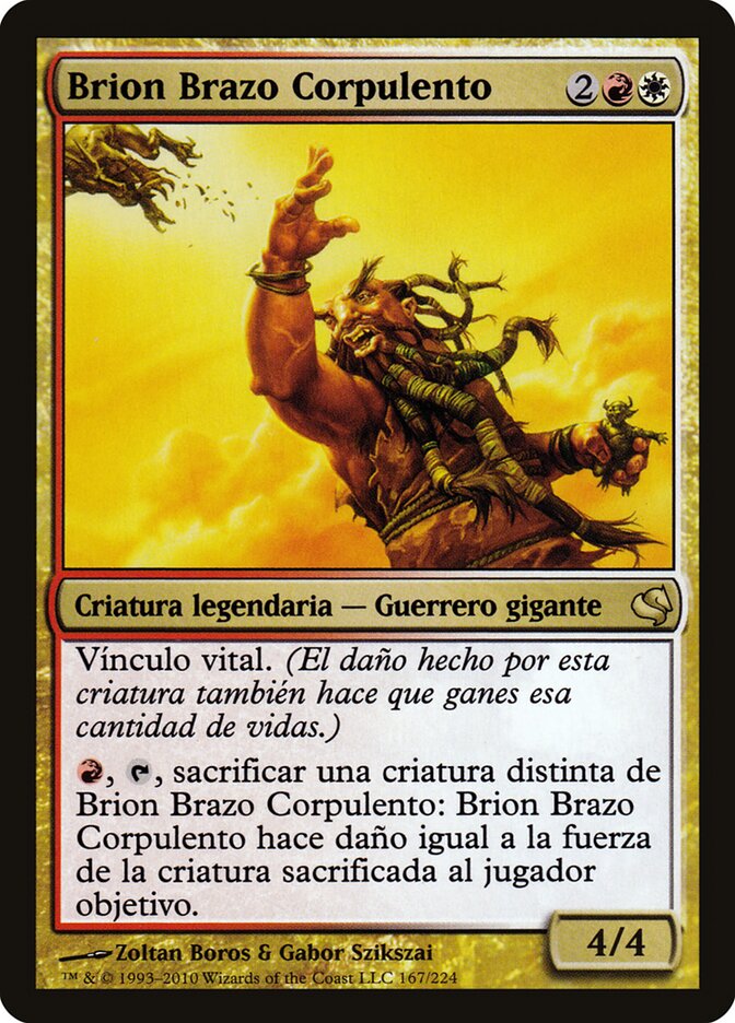 Brion Stoutarm (Spanish) - "Brion Brazo Corpulento"