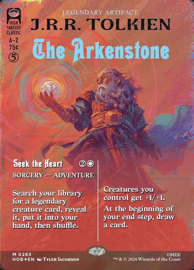 The Arkenstone (Borderless) (Surge Foil)