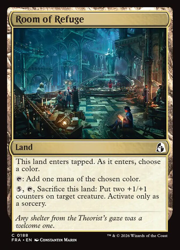 Room of Refuge (FRA 188) - Magic: The Gathering