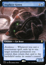 Displacer Kitten (Extended Art) - Magic: The Gathering