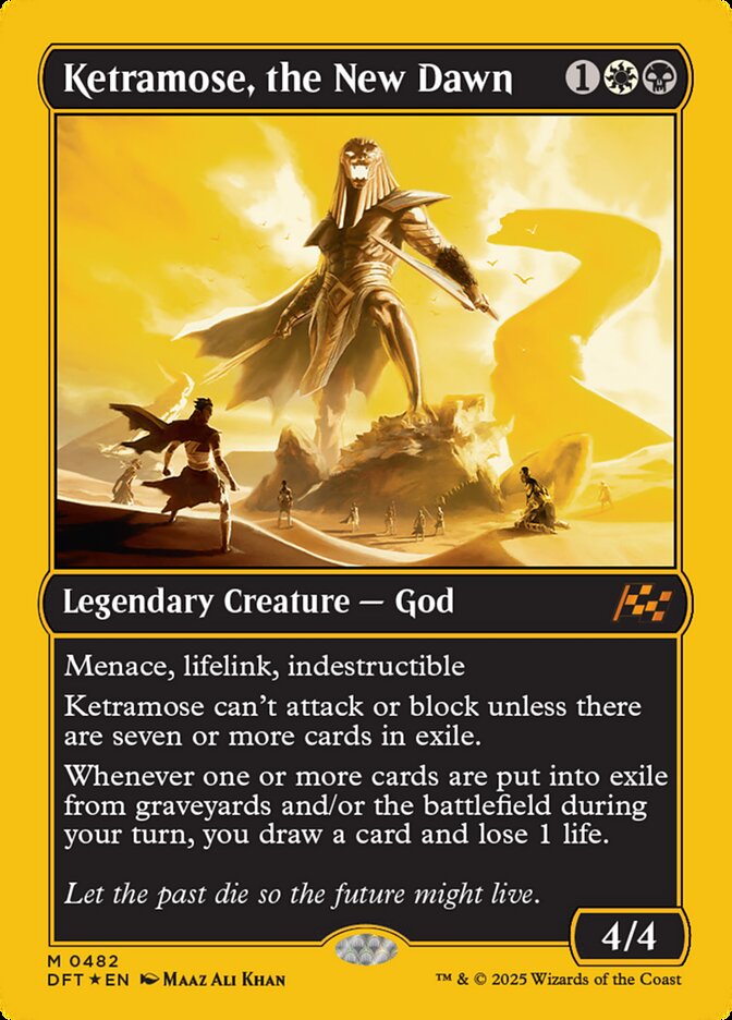 Ketramose, the New Dawn (First-Place Foil)