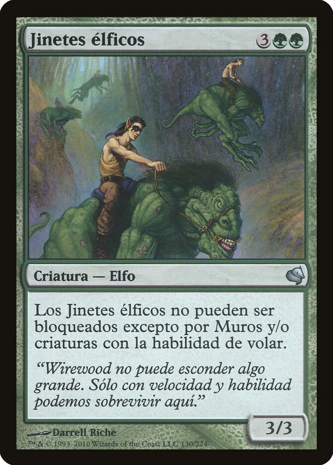Elven Riders (Spanish) - "Jinetes elficos"
