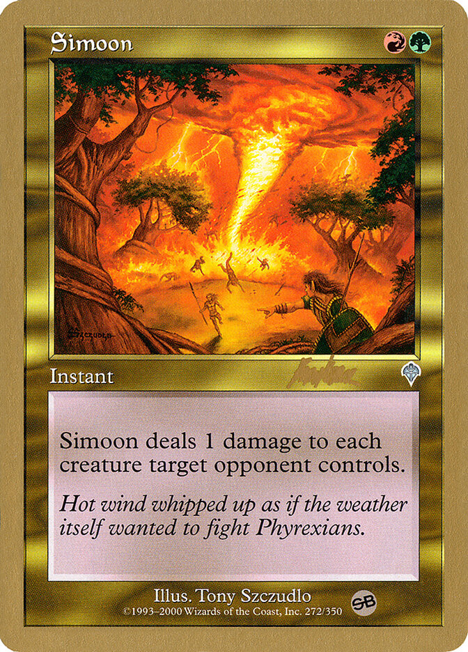 Simoon - 2002 Brian Kibler (INV) (SB)