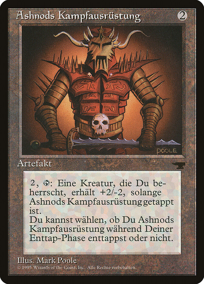 Ashnod's Battle Gear (German) - "Ashnods Kampfausrustung"