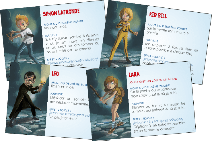 Zombie Kidz: Character Cards Expansion