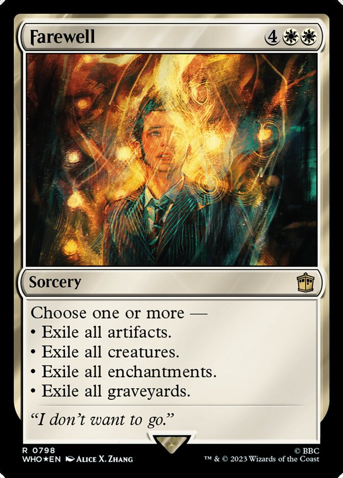 Farewell (Surge Foil)