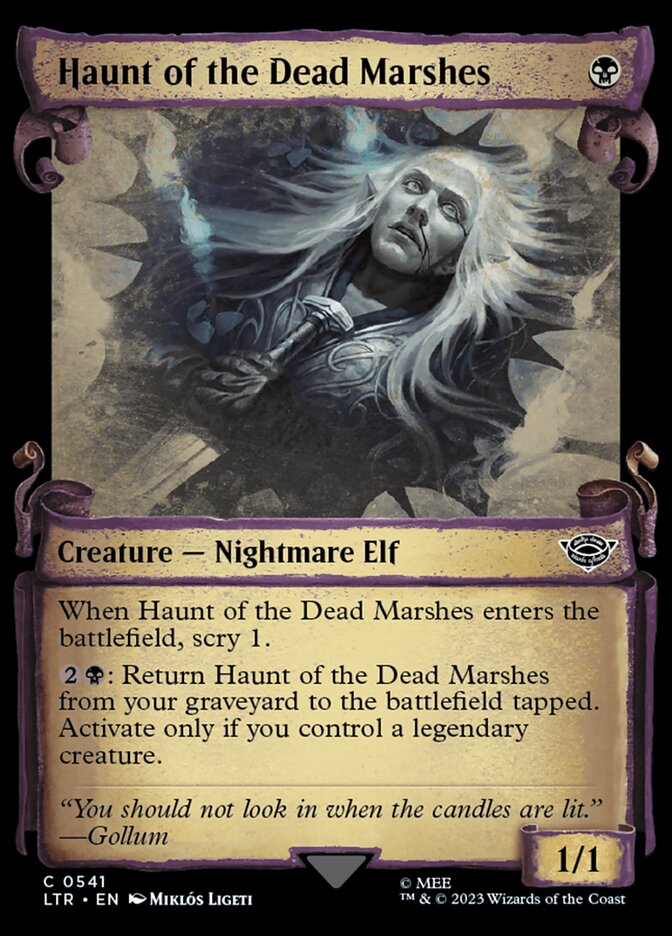 Haunt of the Dead Marshes (Showcase Scrolls)