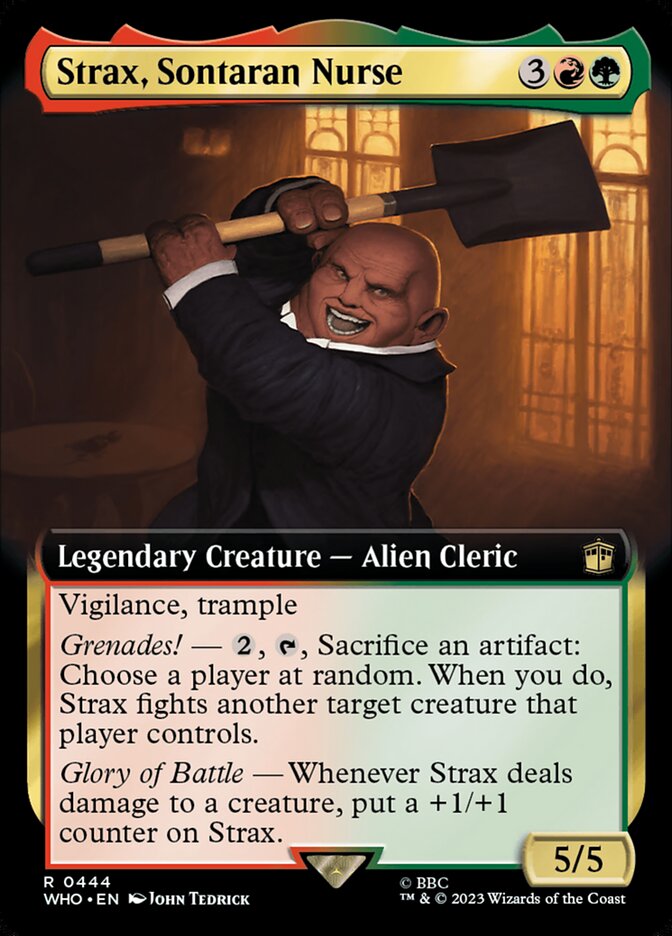 Strax, Sontaran Nurse (Extended Art)