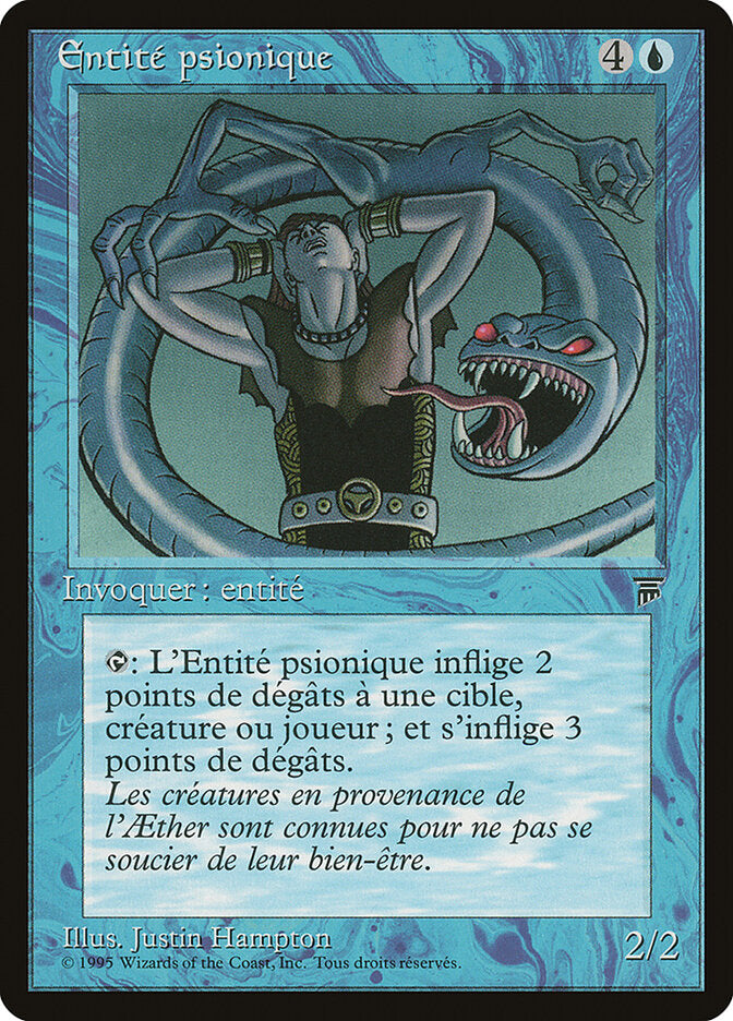 Psionic Entity (French) - "Entite psionique"