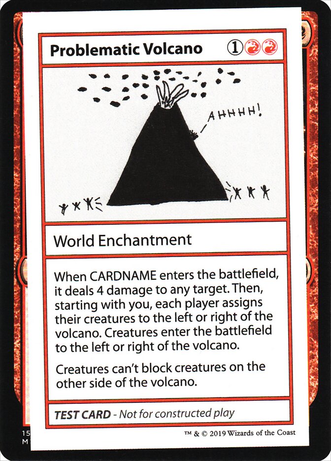 Problematic Volcano (No PW Symbol)