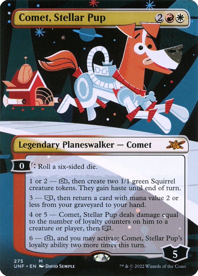 Comet, Stellar Pup (Borderless)