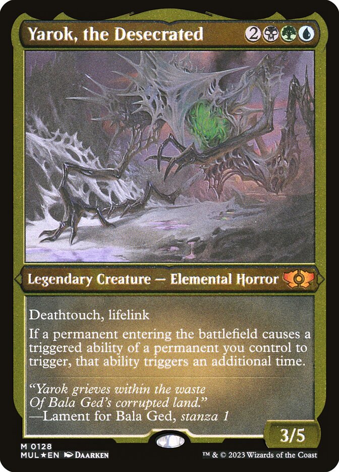 Yarok, the Desecrated (Foil Etched)