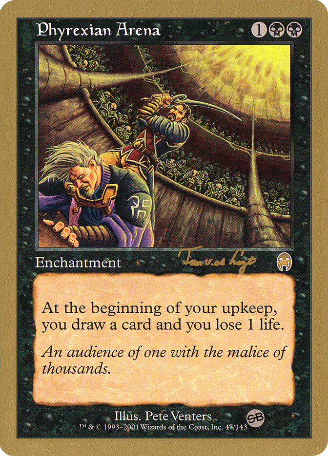 Phyrexian Arena - 2001 Tom van de Logt (APC) (SB)