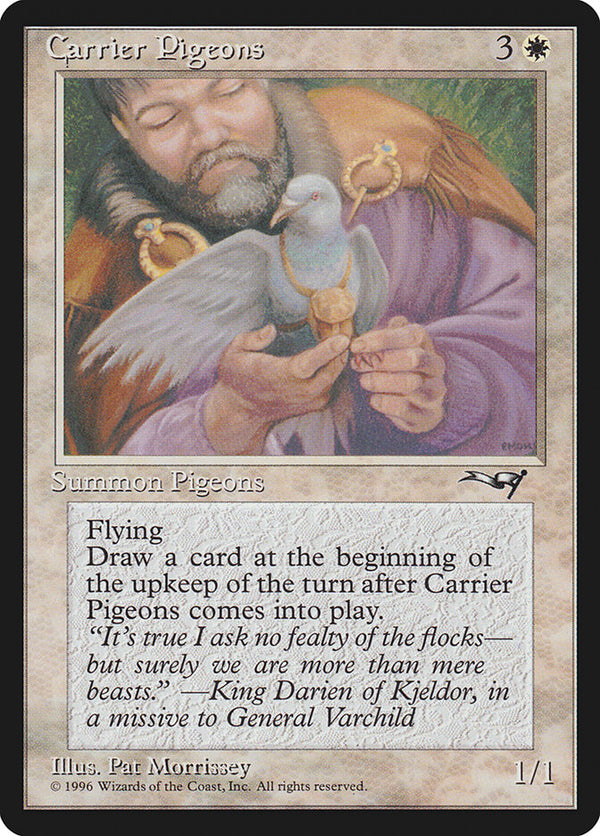 Carrier Pigeons (Hand) - Magic: The Gathering