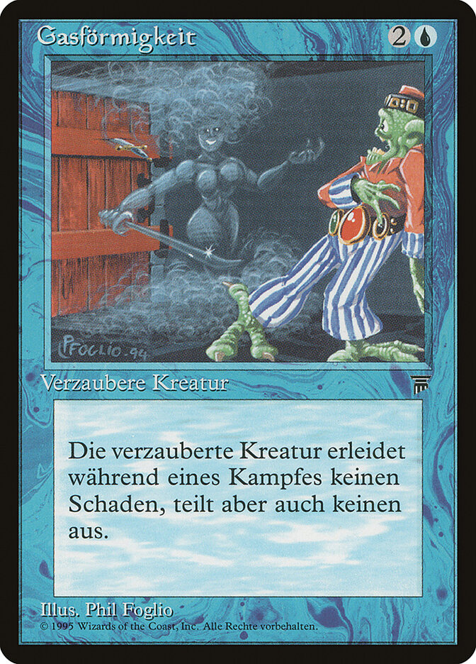 Gaseous Form (German) - "Gasformigkeit"