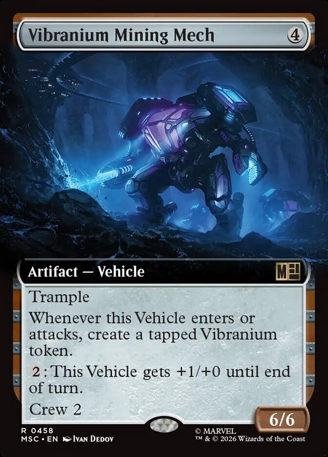 Vibranium Mining Mech (Extended Art)