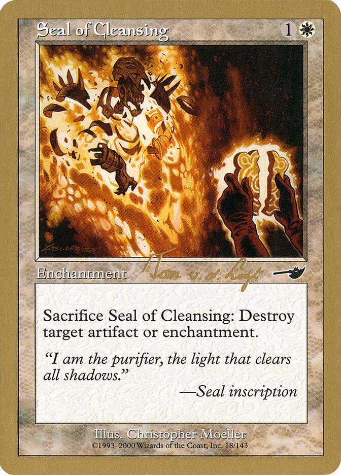 Seal of Cleansing - 2000 Tom van de Logt (NMS)