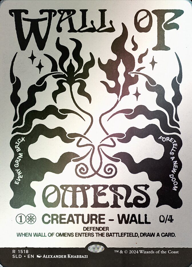 Wall of Omens (Rainbow Foil)