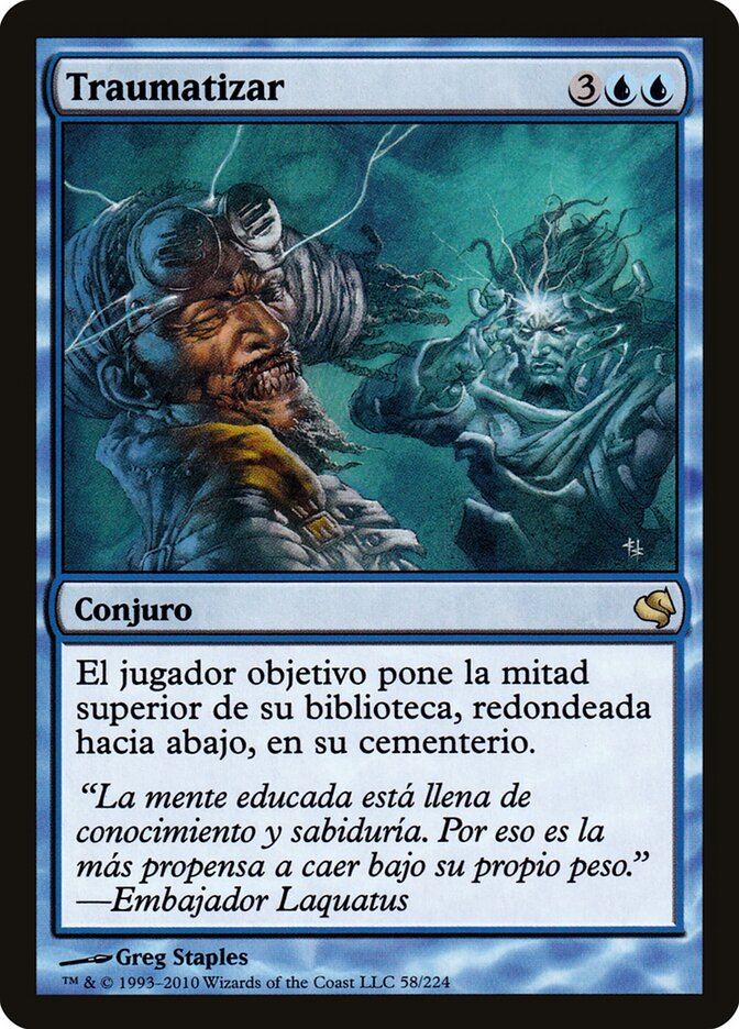Traumatize (Spanish) - "Traumatizar"