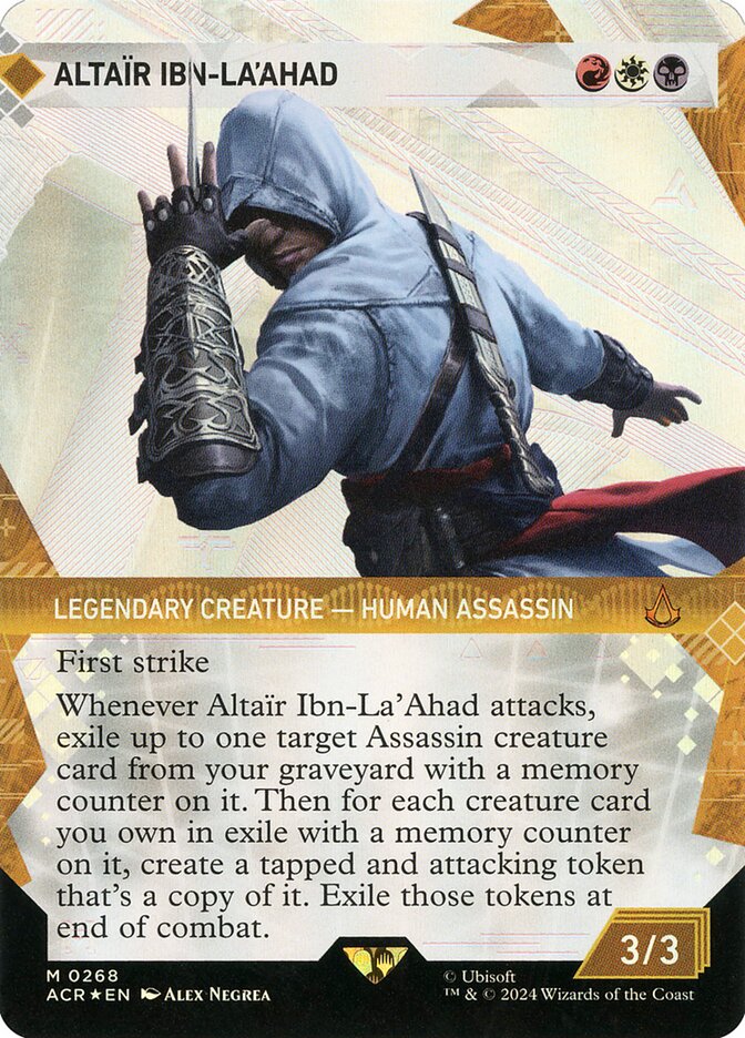 Altair Ibn-La'Ahad (Showcase) (Textured Foil)