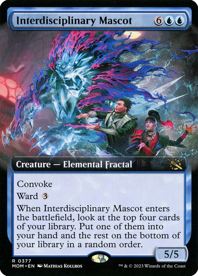 Interdisciplinary Mascot (Extended Art)