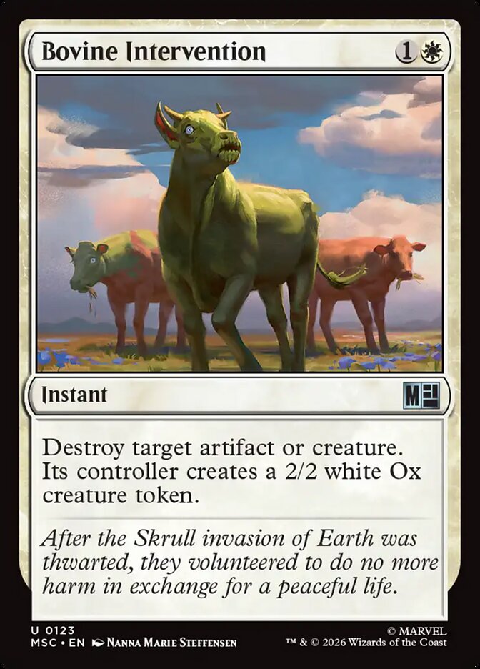 Bovine Intervention