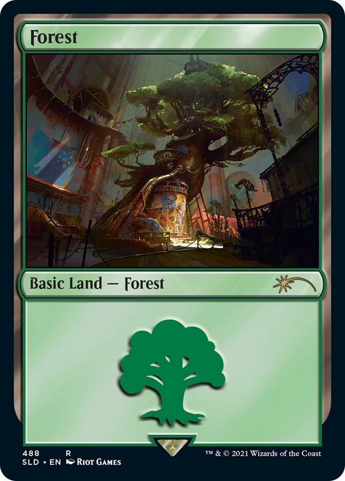 Forest (Secret Lair x Arcane: Lands)