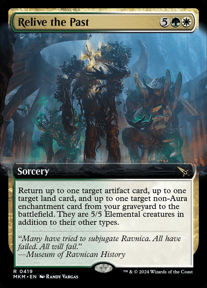 Relive the Past (Extended Art)