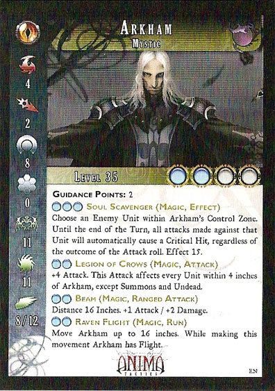 Anima Tactics: Arkham