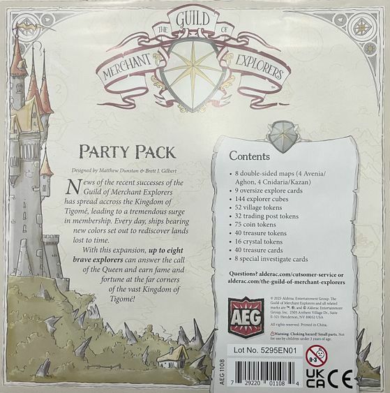 The Guild of Merchant Explorers: Party Pack
