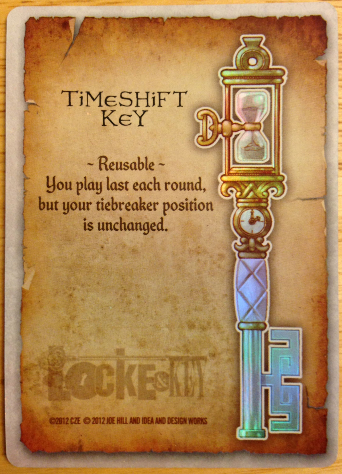 Locke & Key: Timeshift Key Foil Promo Card