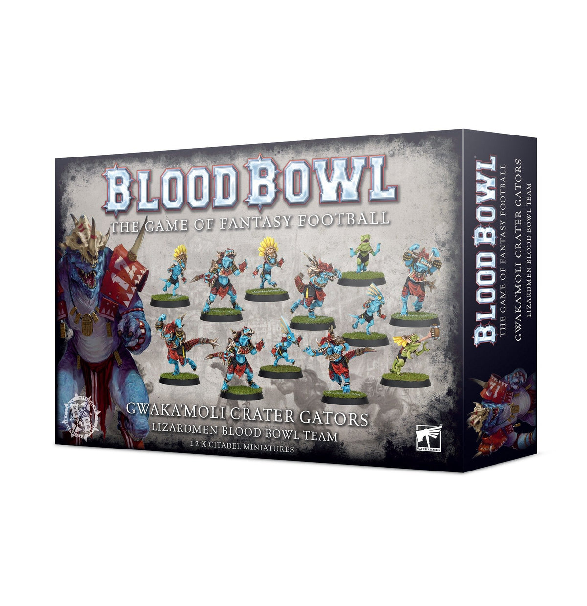 Blood Bowl: Lizardmen Team - Gwaka'moli Crater Gators