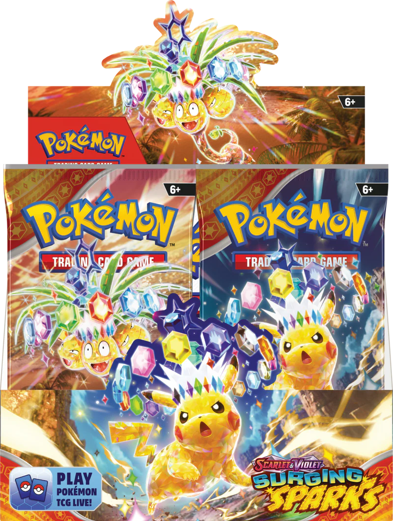 Pokémon TCG: Scarlet & Violet - Surging Sparks | Booster Box