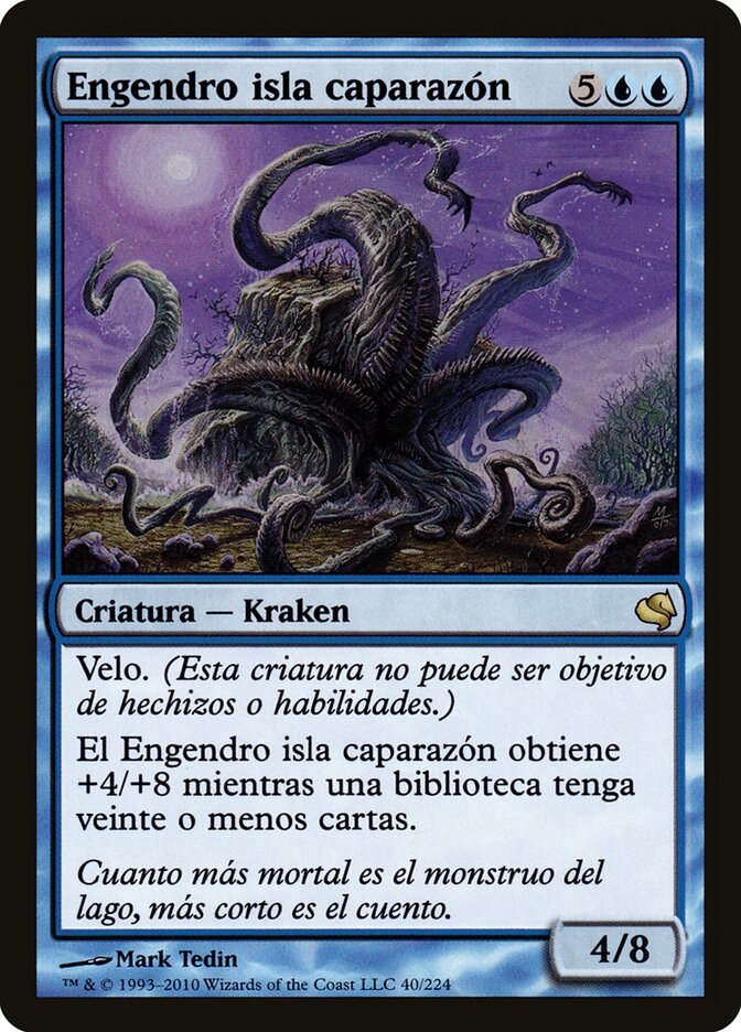 Isleback Spawn (Spanish) - "Engendro isla caparazon"