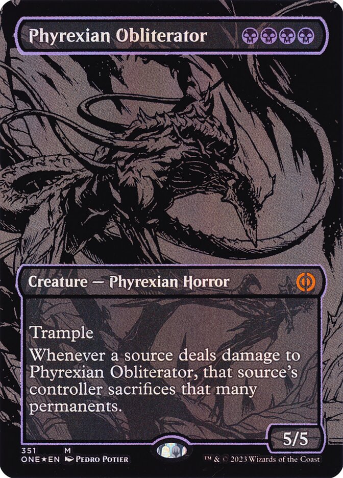 Phyrexian Obliterator (Oil Slick Raised Foil)