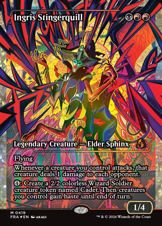 Ingris Stingerquill (Showcase) (Fracture Foil) (0419)