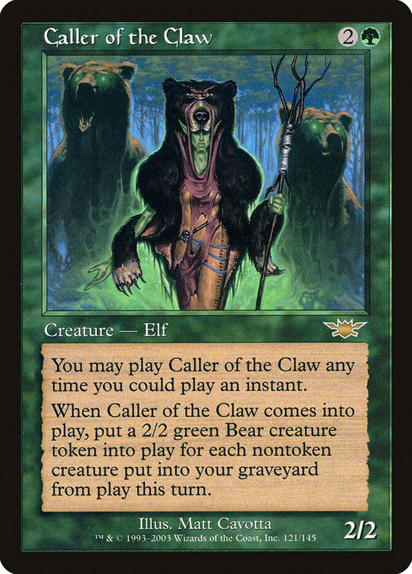 Caller of the Claw - Magic: The Gathering