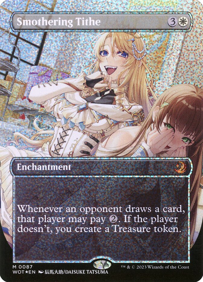 Smothering Tithe (Anime Borderless) (Confetti Foil)