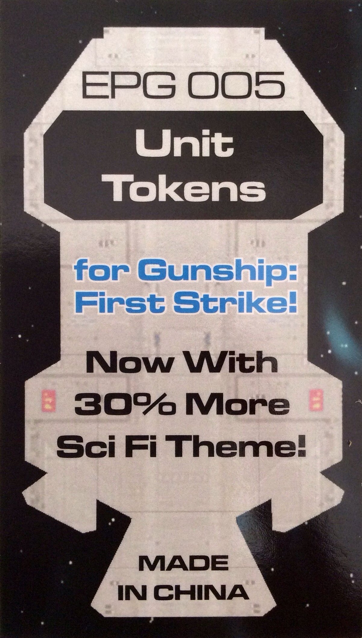 Gunship: Punchboard Unit Tokens