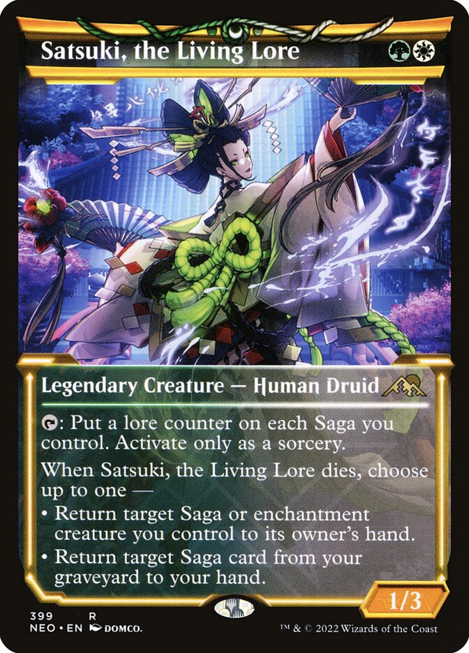 Satsuki, the Living Lore (Showcase)