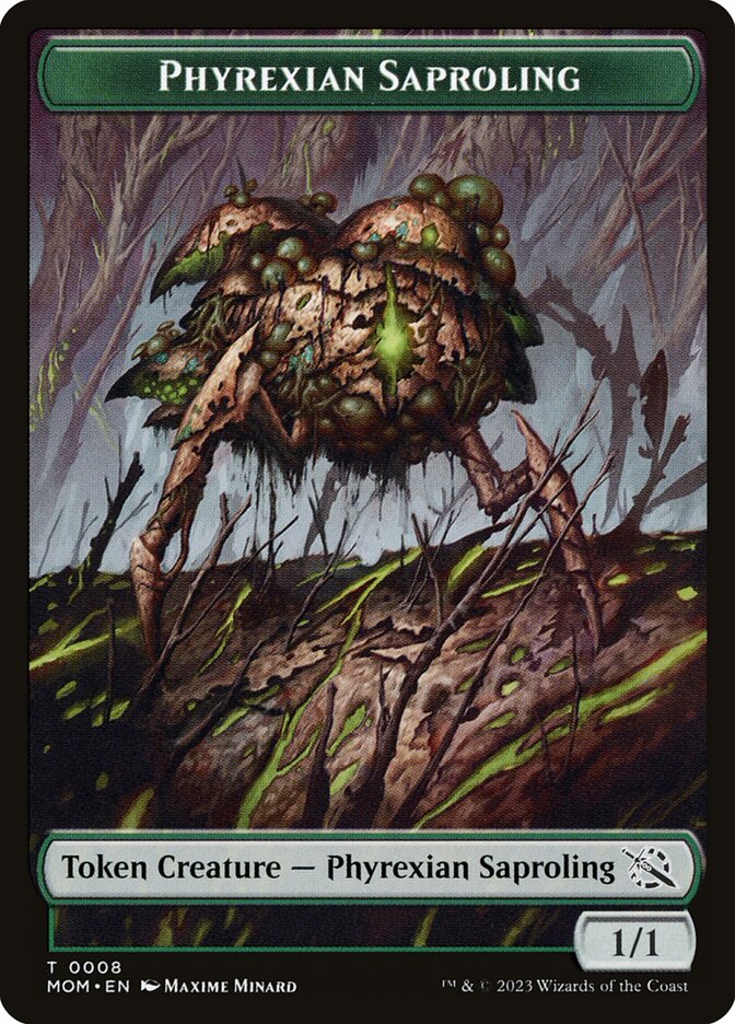 Phyrexian Saproling Token