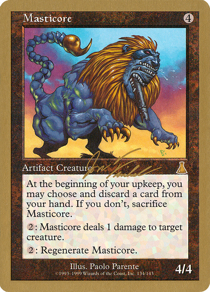 Masticore - 2000 Jon Finkel (UDS)