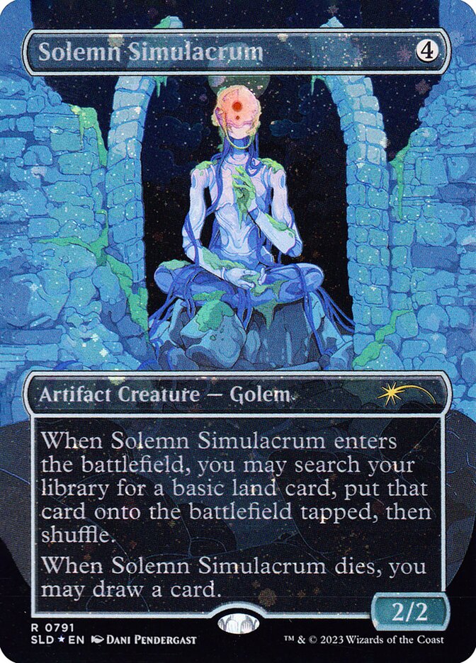 Solemn Simulacrum (0791) (Galaxy Foil)