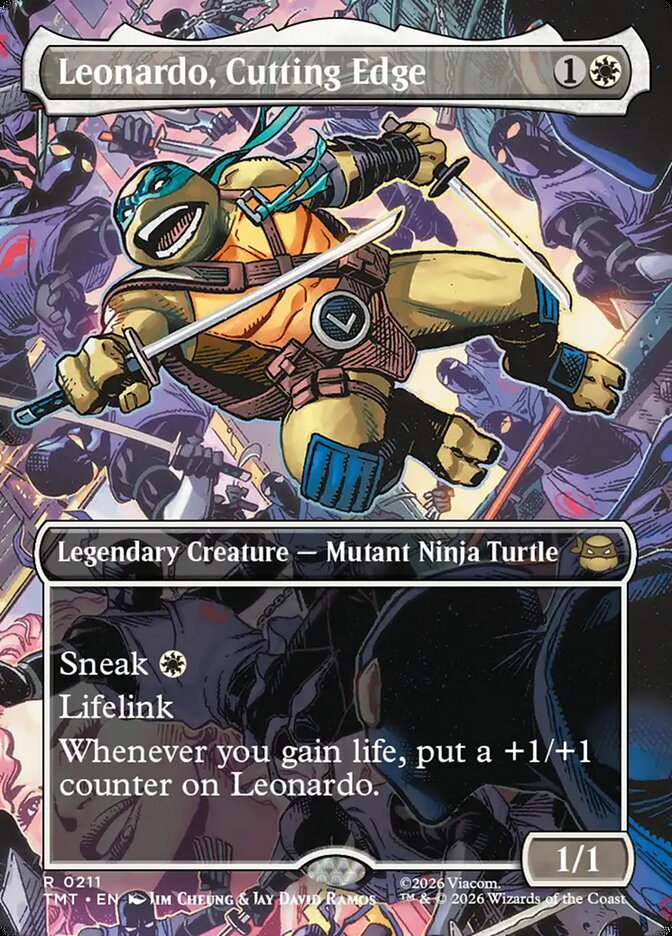 Leonardo, Cutting Edge (Borderless)