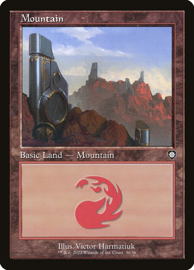 Mountain (36) (Retro Frame)