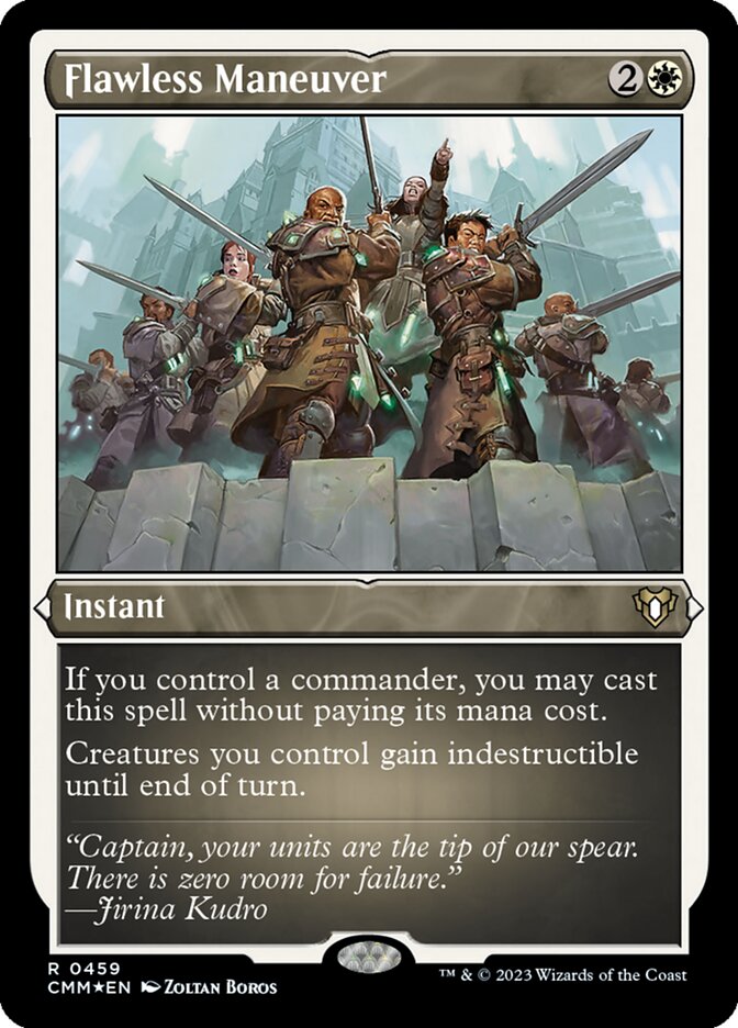 Flawless Maneuver (Foil Etched)